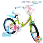 Велосипед 14' Angel GW салатовый